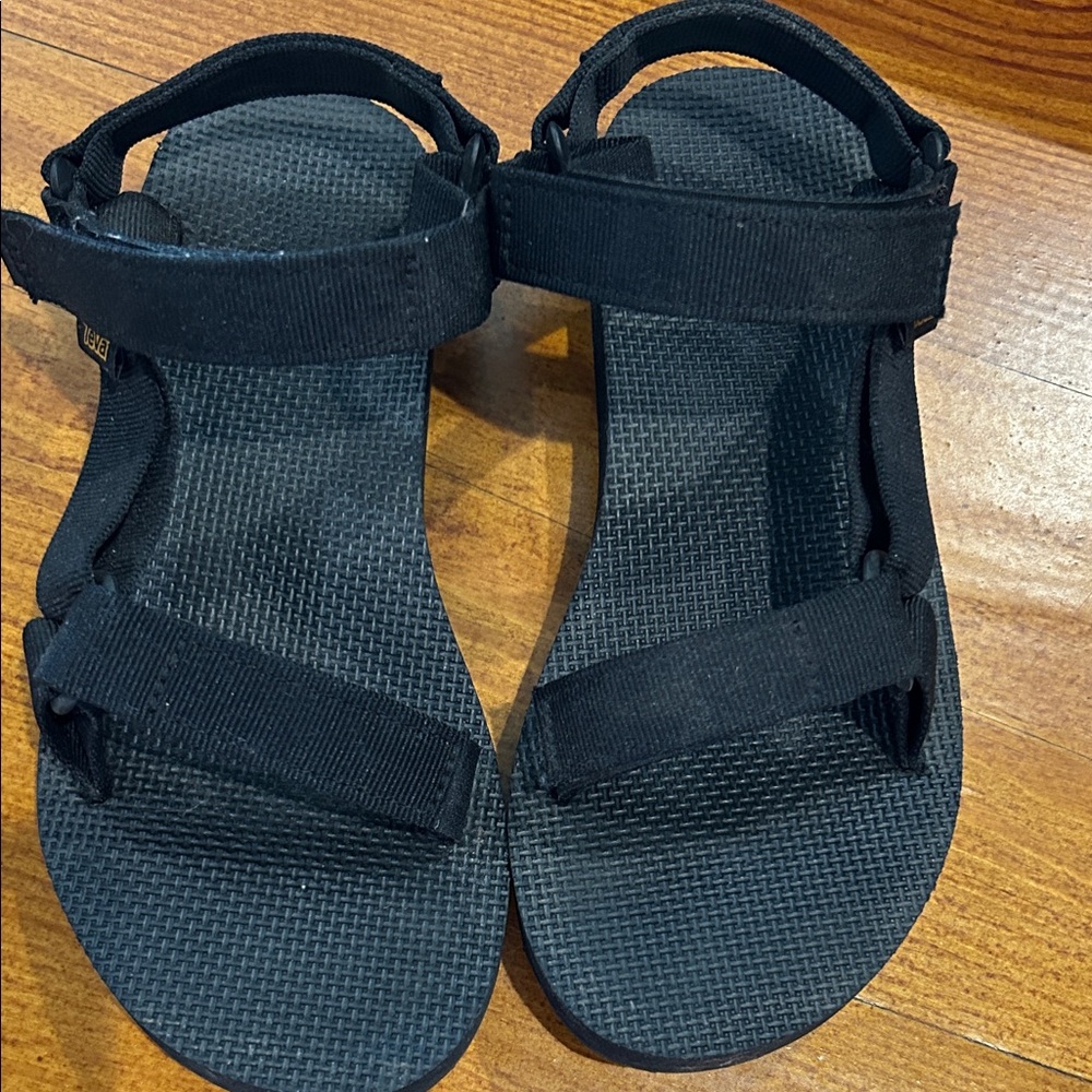 Black Strappy TEVA Sandals